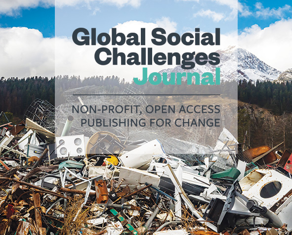 Global Social Challenges journal: Non-Profit, Open Access Publish For Change