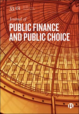 Journal of public finance and public choice cover