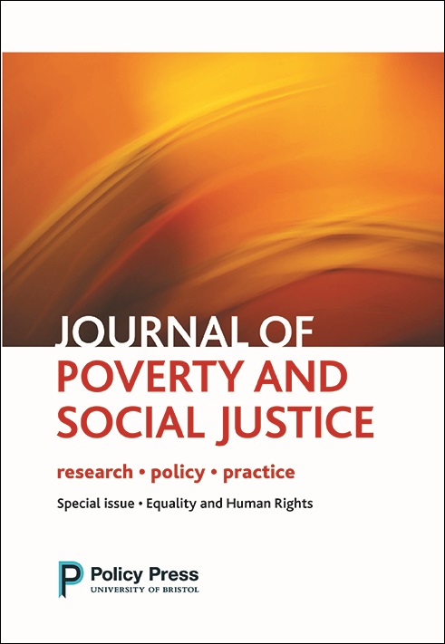 New Editor(s) sought for the Journal of Poverty and Social Justice